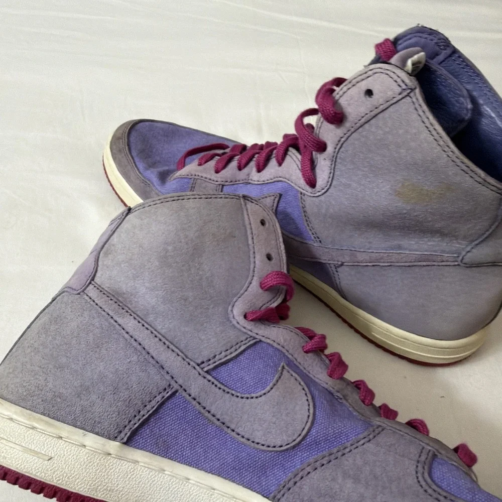 Nike Air Force 1 Light Hi Decons Purple/Rave Pink Women's‎ Size 9 M 538226-500